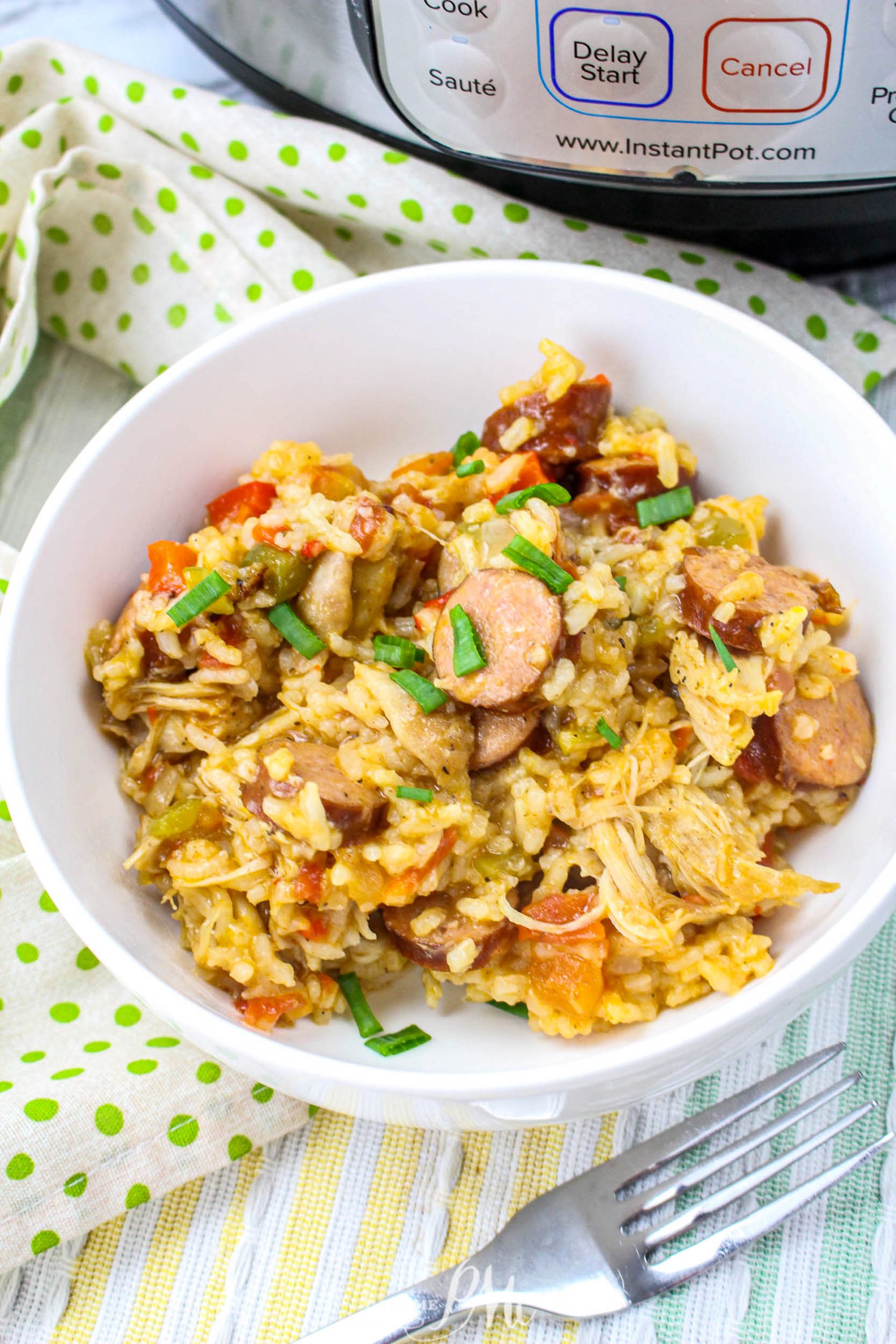Instant Pot Cajun Chicken and Rice