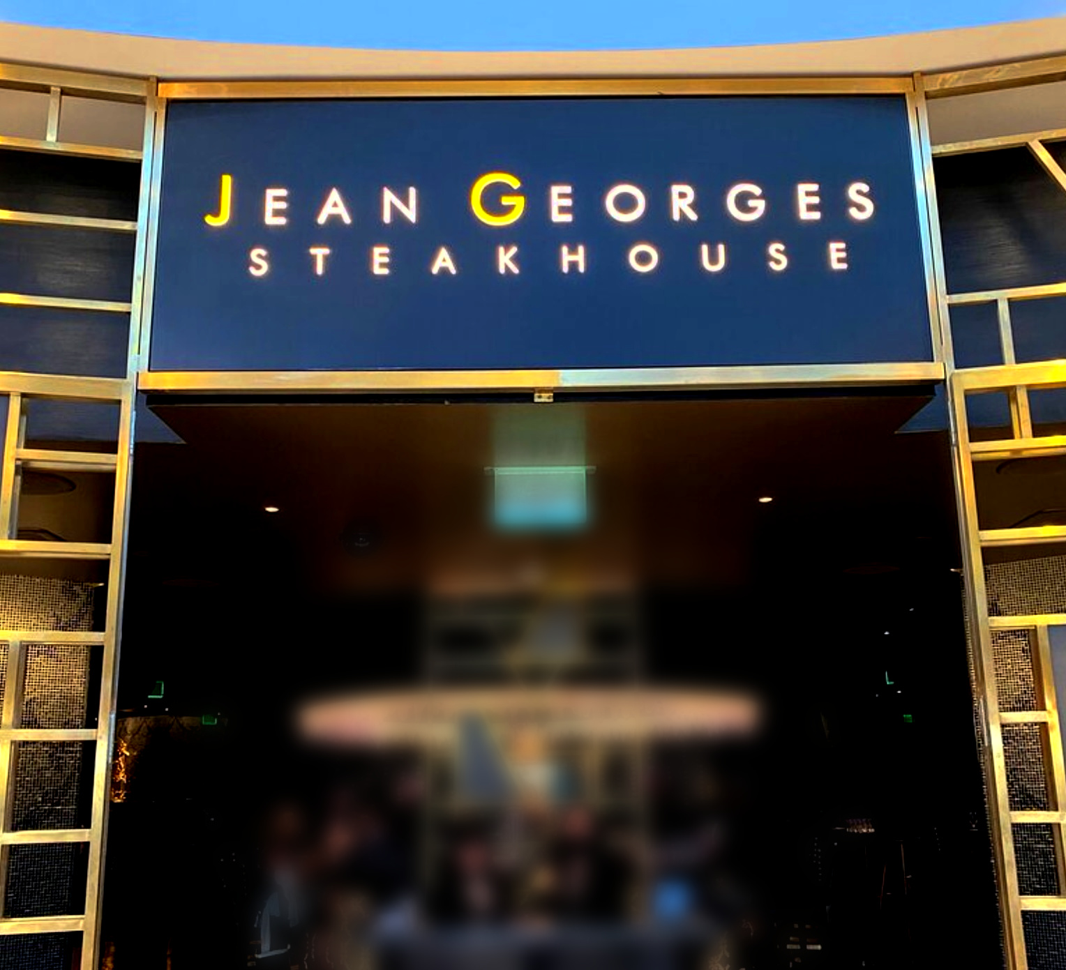 Jean George Steakhouse in Aria Casino in Las Vegas.