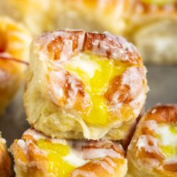 Lemon Curd Filled Hawaiian Rolls