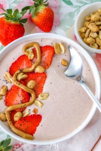 smoothie in bowl
