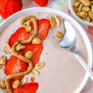 smoothie in bowl