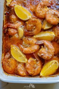 Browned Butter Honey Garlic Shrimp