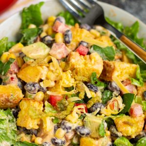 Tex-Mex Cornbread Salad