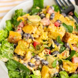 Tex-Mex Cornbread Salad