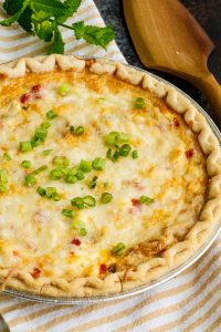 Chicken Rotel Quiche Recipe