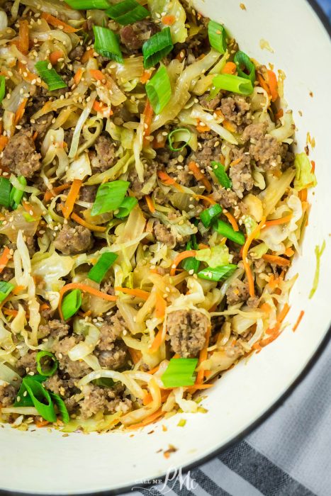 egg roll bowl