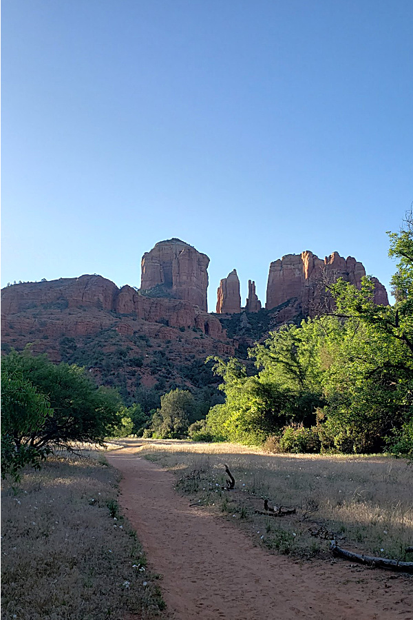 Baldwin Trail and 'back' of Cathedral Rock