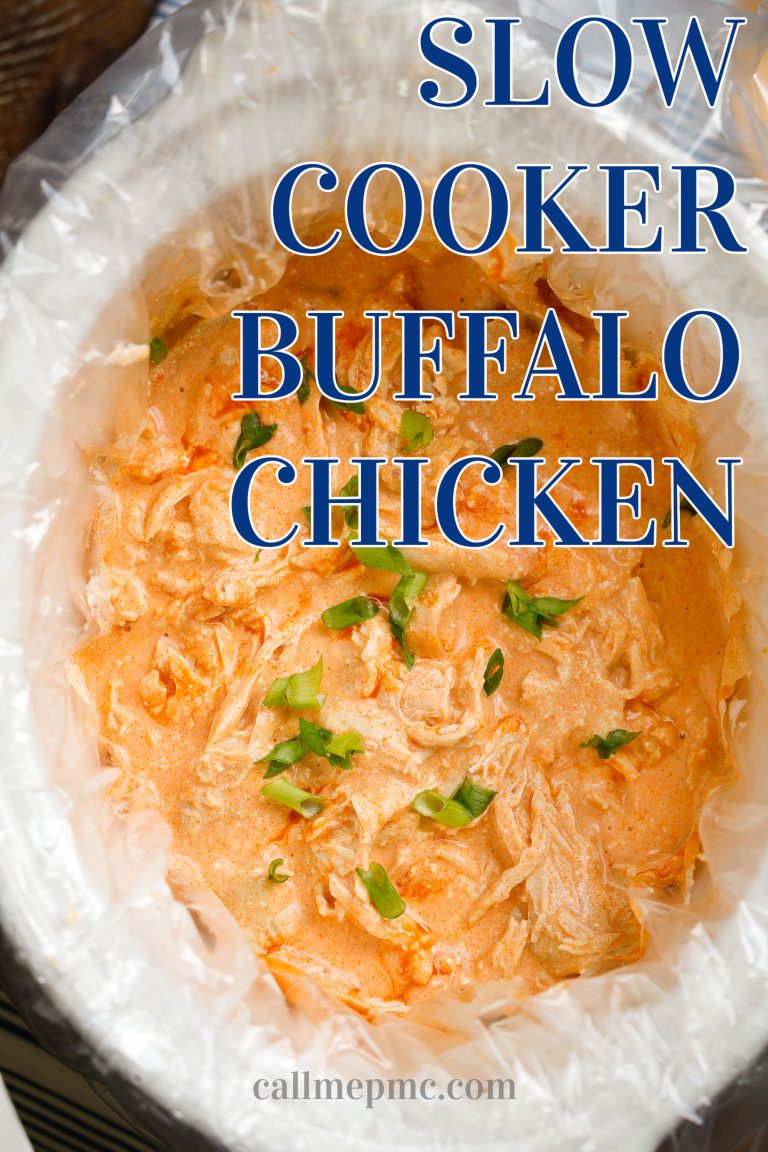 SLOW COOKER CREAMY BUFFALO CHICKEN