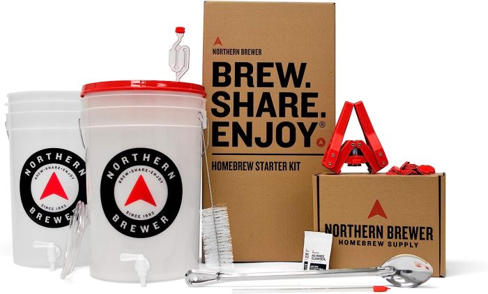 beer making kit. 21st birthday gift ideas