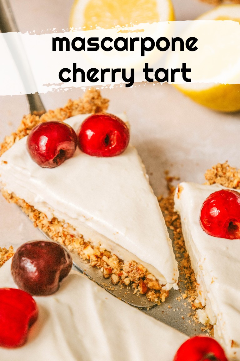 Mascarpone Cherry Tart Recipe