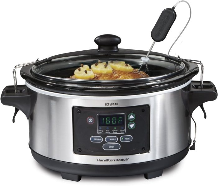 Programable slow cooker.