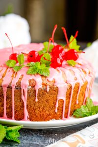 Maraschino Cherry Pound Cake