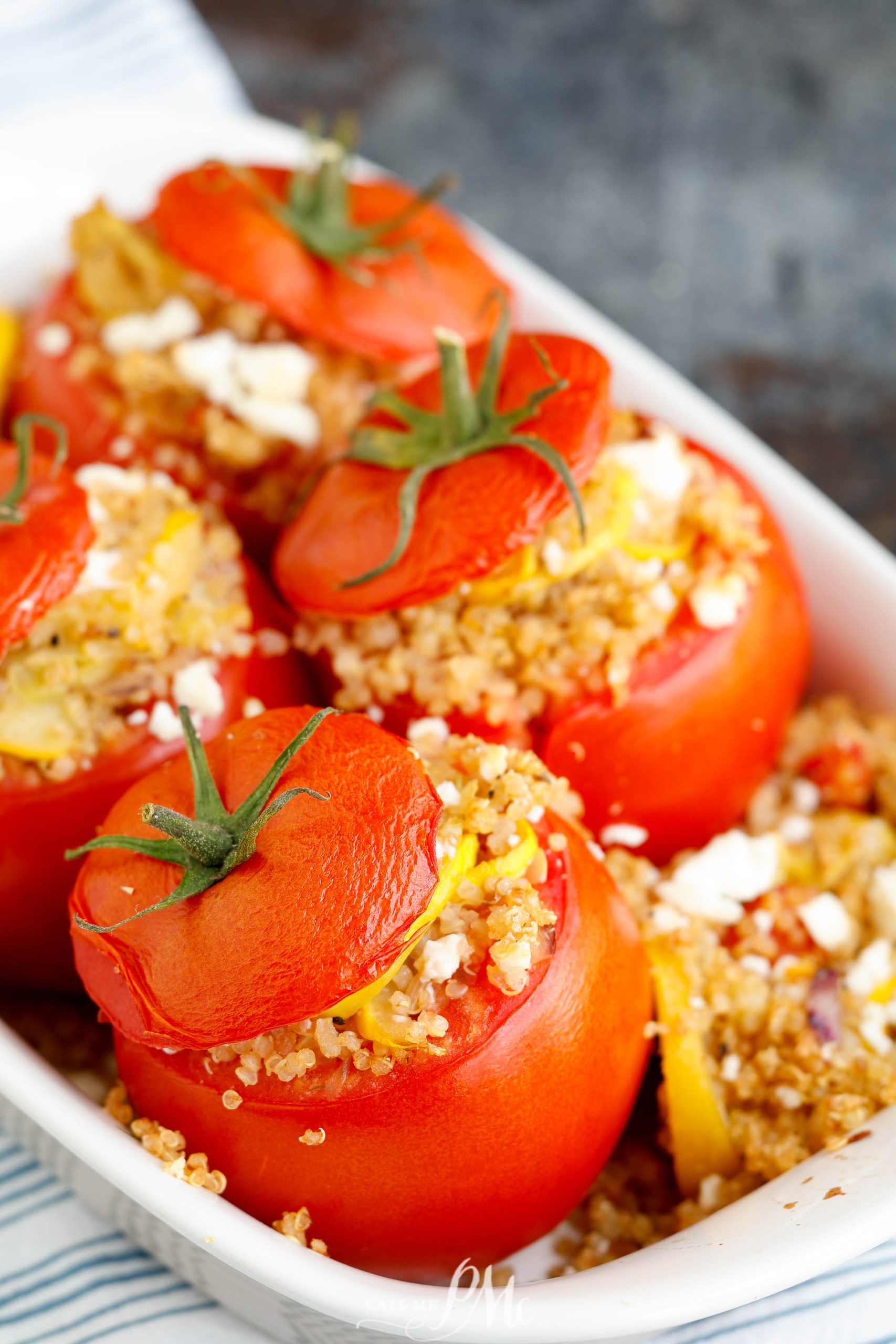tomatoes baked and filled.