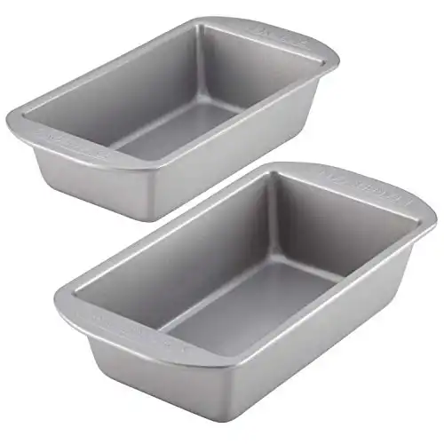 Farberware Nonstick Baking Loaf Pan, Two 9-Inch x 5-Inch
