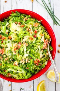 Shaved Brussels Sprout Salad