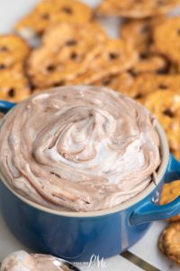 Chocolate Dip with Cocoa Powder