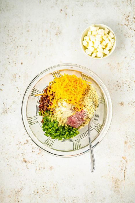 A plate of food on a table.