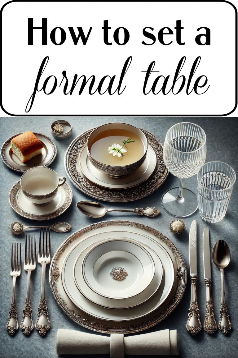 How Set Table Prim and Proper: How to Set a Table