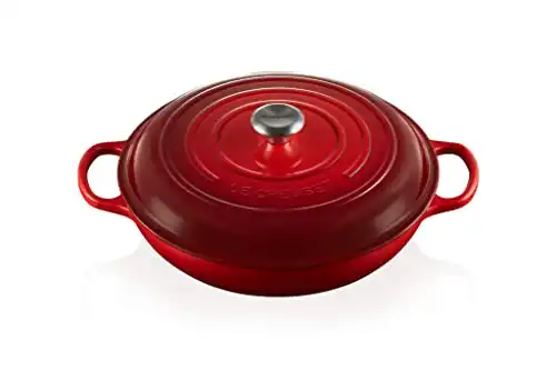 Le Creuset Enameled Cast Iron Signature Braiser, 5 qt