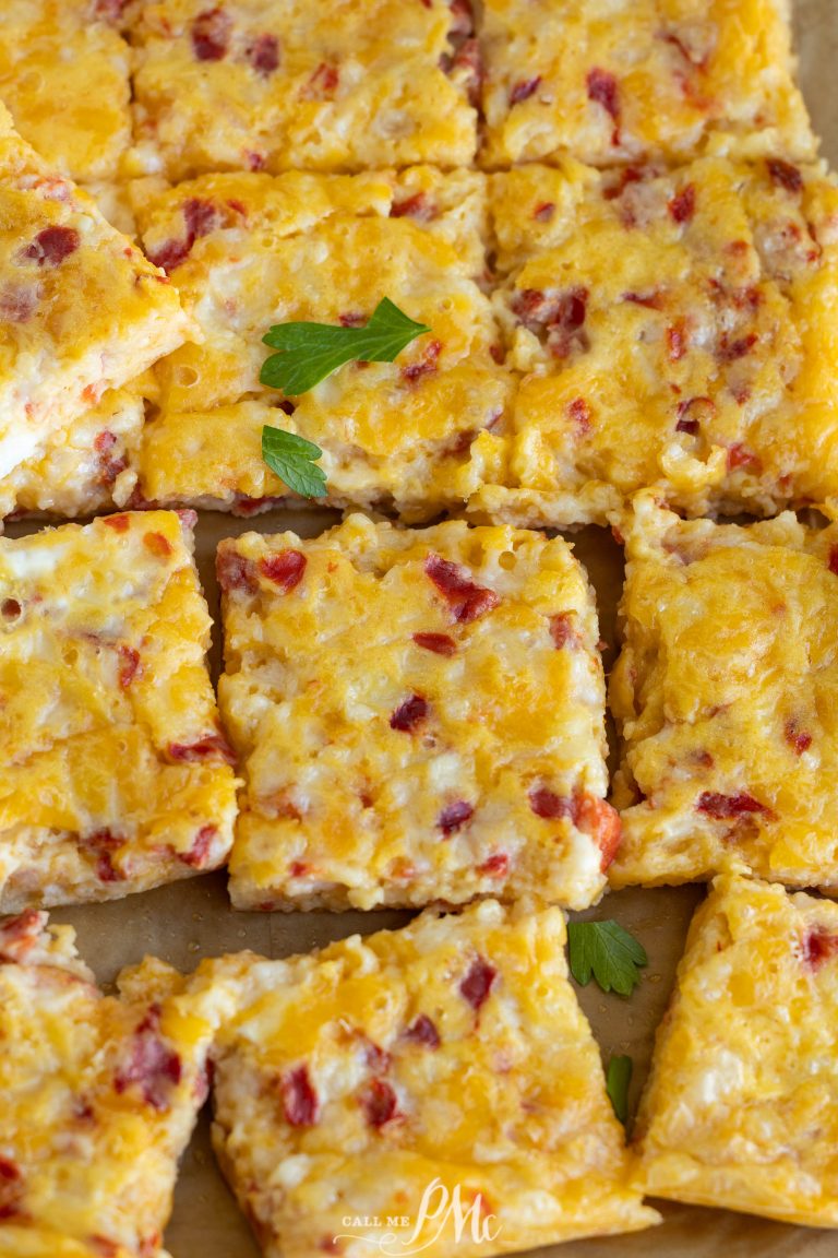 Keto Pimento Cheese Squares