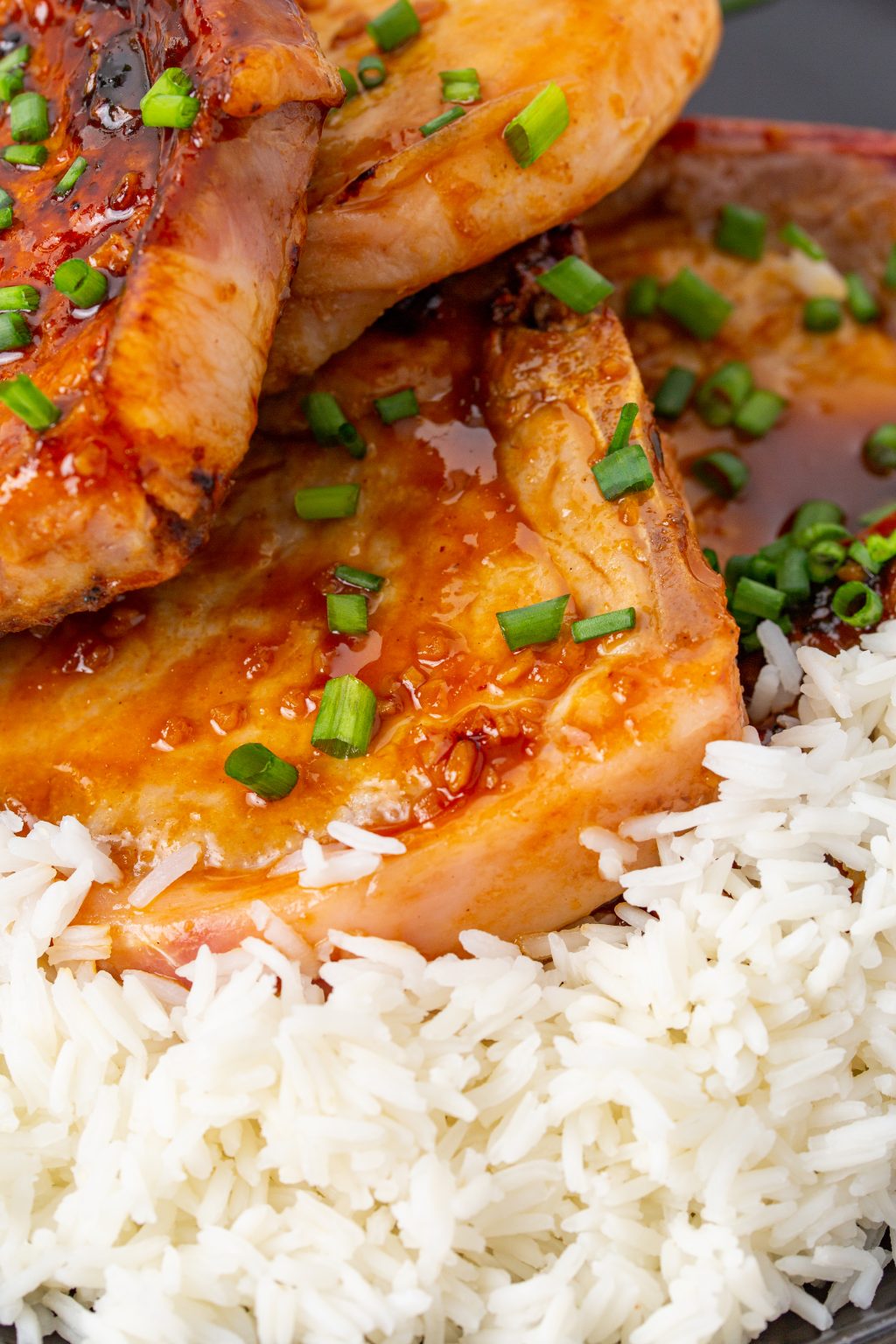 Hoisin Glazed Pork Chops (Asian-style)